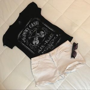 Forever 21 White Shorts